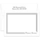 Triple Thick South Hampton Flat Note Cards - Raised Ink Image 3 of 3